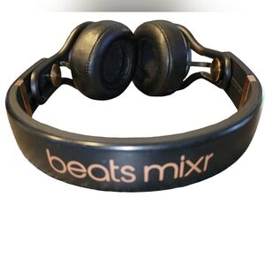 Authentic Beats by Dr. Dre Mixr Wired DJ Headphones  Black/Gold Limited Edition